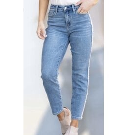 Judy Blue JB HW Slim w/ fray side detail
