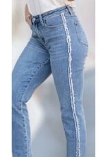 Judy Blue JB HW Slim w/ fray side detail