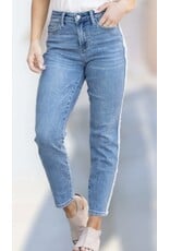 Judy Blue JB HW Slim w/ fray side detail