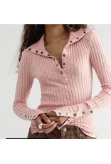 free people We The Free Surplus Cuff Top