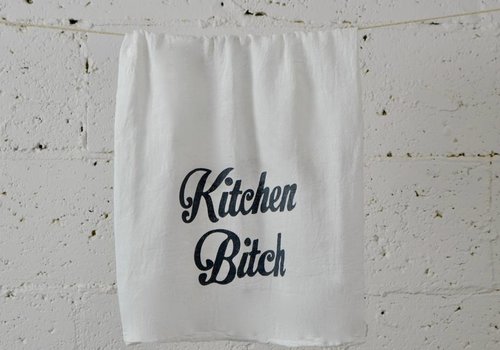 "kitchen bitch" - Dish Towel