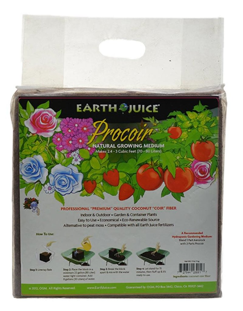 Hydro Organics / Earth Juice Earth Juice ProCoir Coco Fiber Bale ( Makes 2.4 - 3.0 cu. ft. )