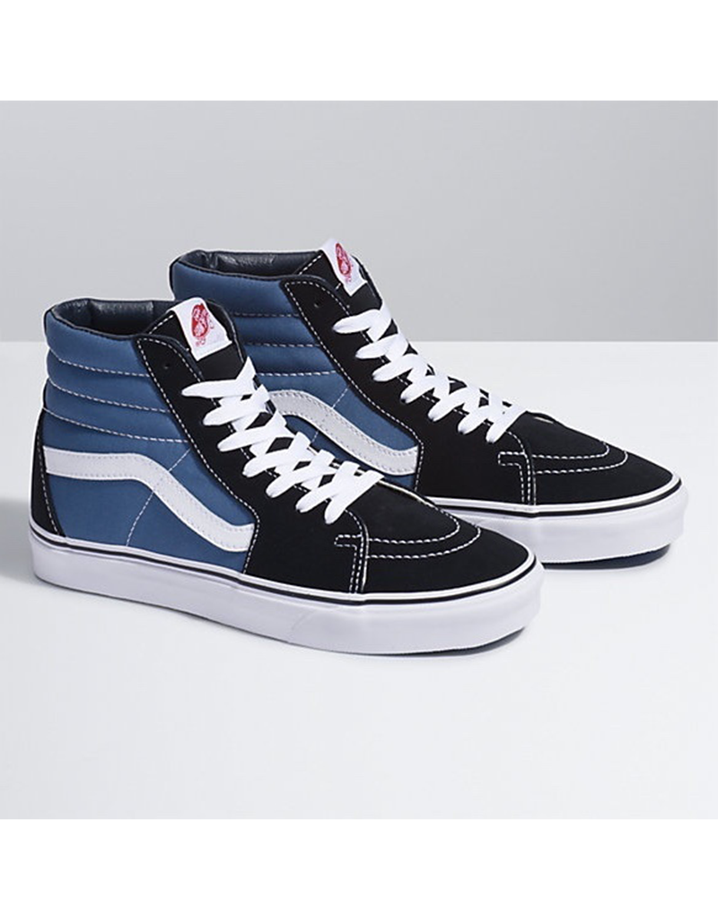 vans sk8hi navy
