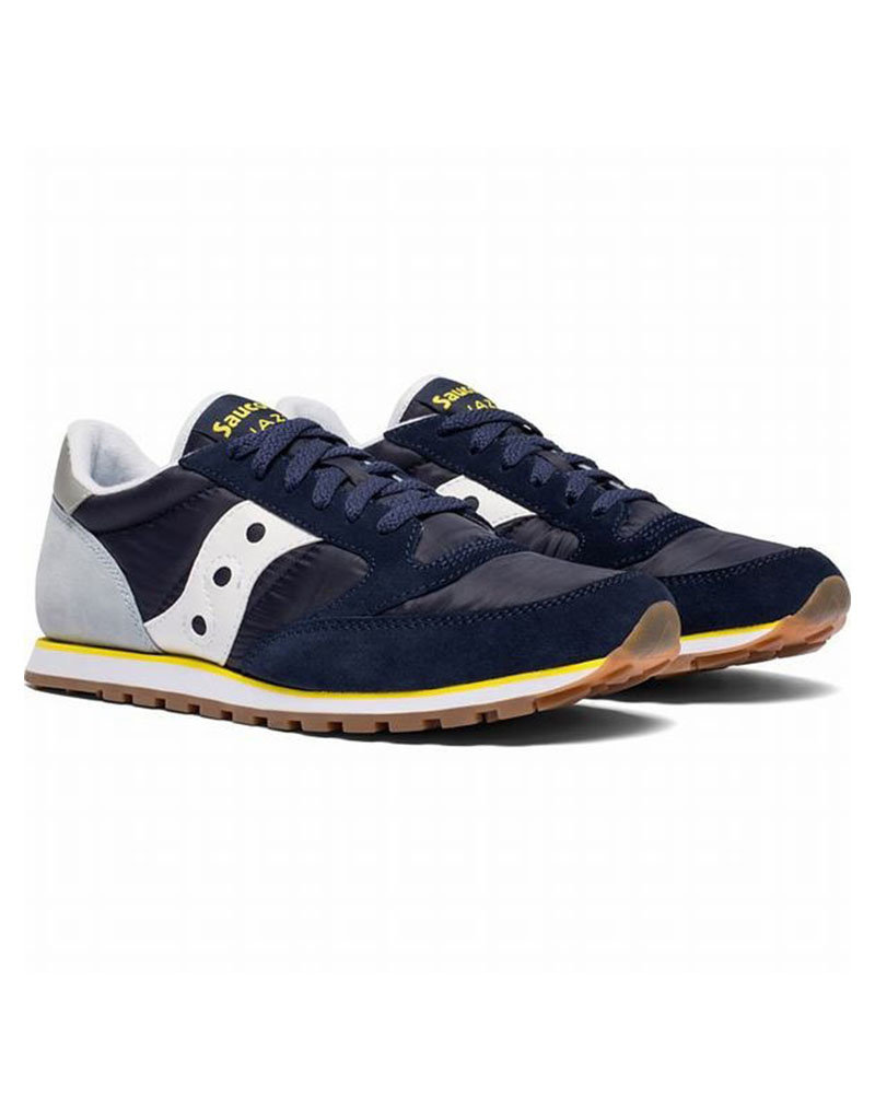 saucony jazz blue yellow