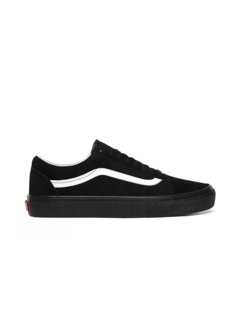 vans old skool black on black