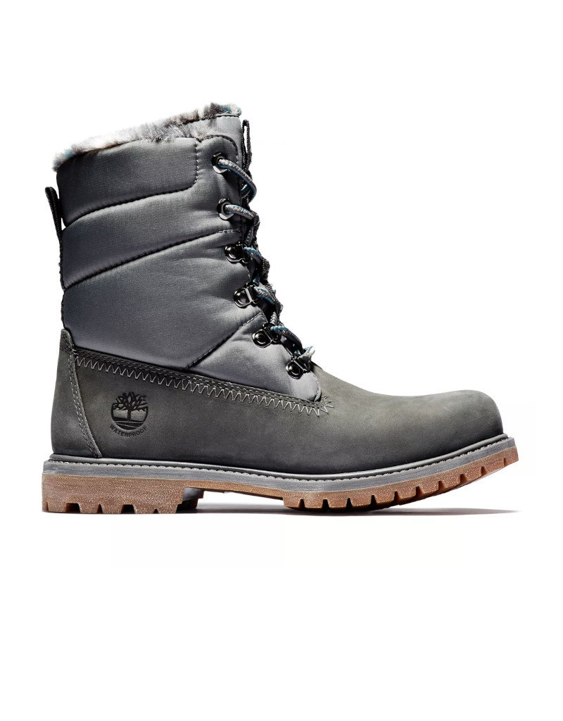 grey leather timberland boots