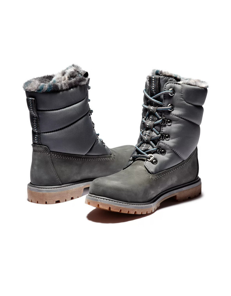 womens dark grey timberland boots