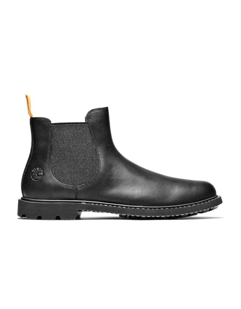 botte noir homme