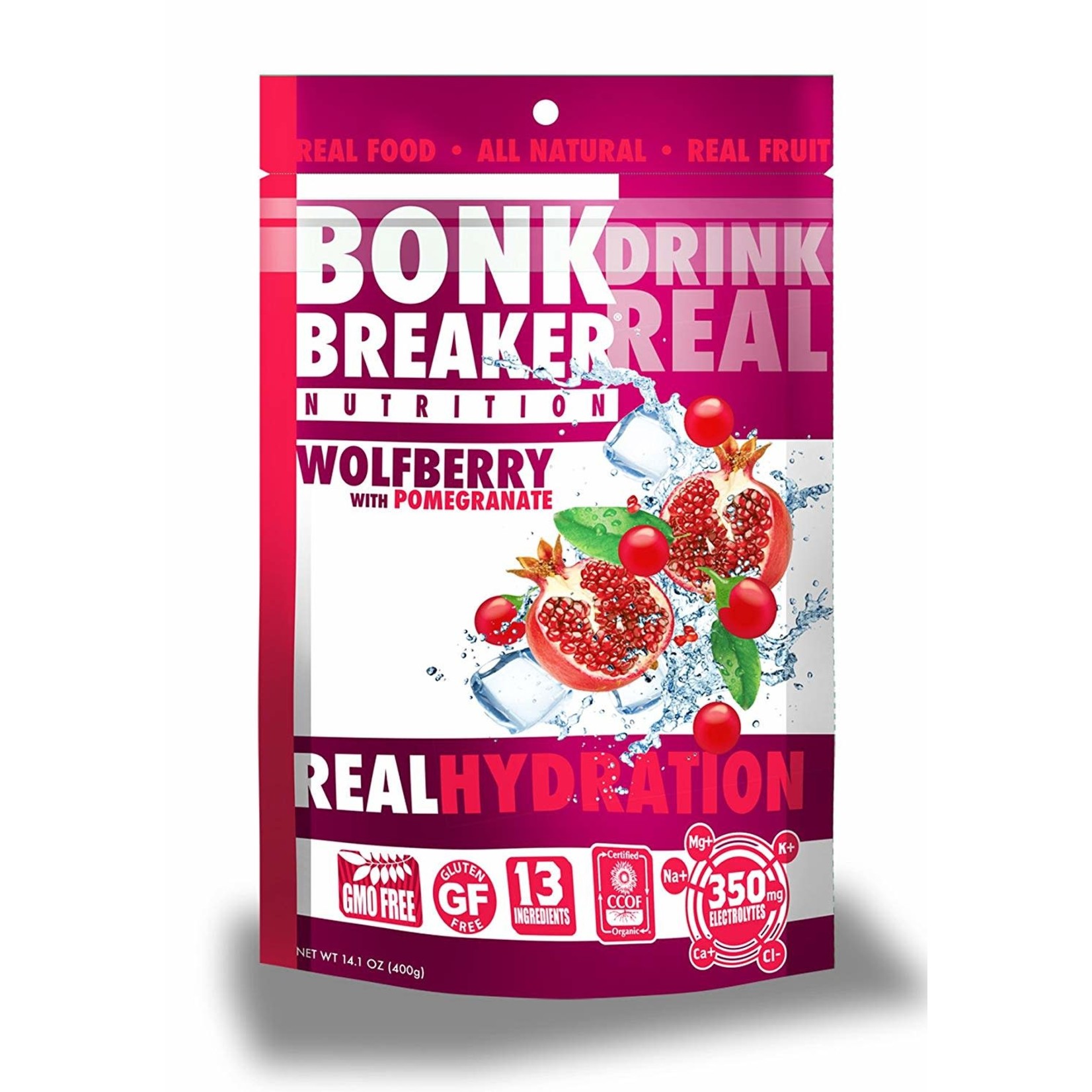 Bonk Breaker Real Hydration Wolfberry/Pomegranate14.1 Oz.