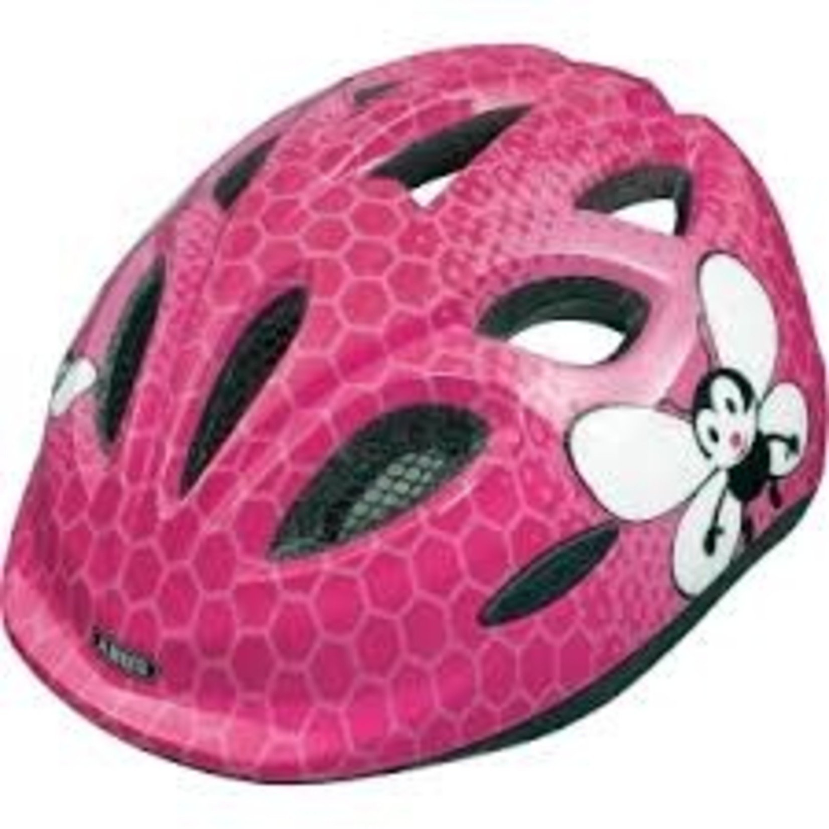 Abus, Smiley, Helmet, Pink Bee, S