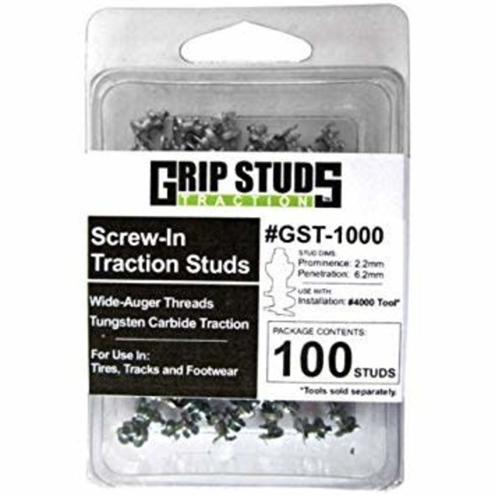 Grip Studs GST-1000 Screw in Traction Studs