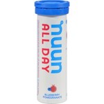 Nuun, All Day, Tablets, Blueberry/Pomegranate, 8 single