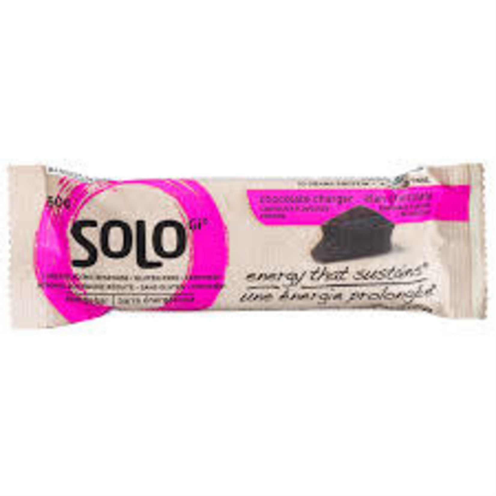 Solo Energy Bar Chocolate Charger Box of 12