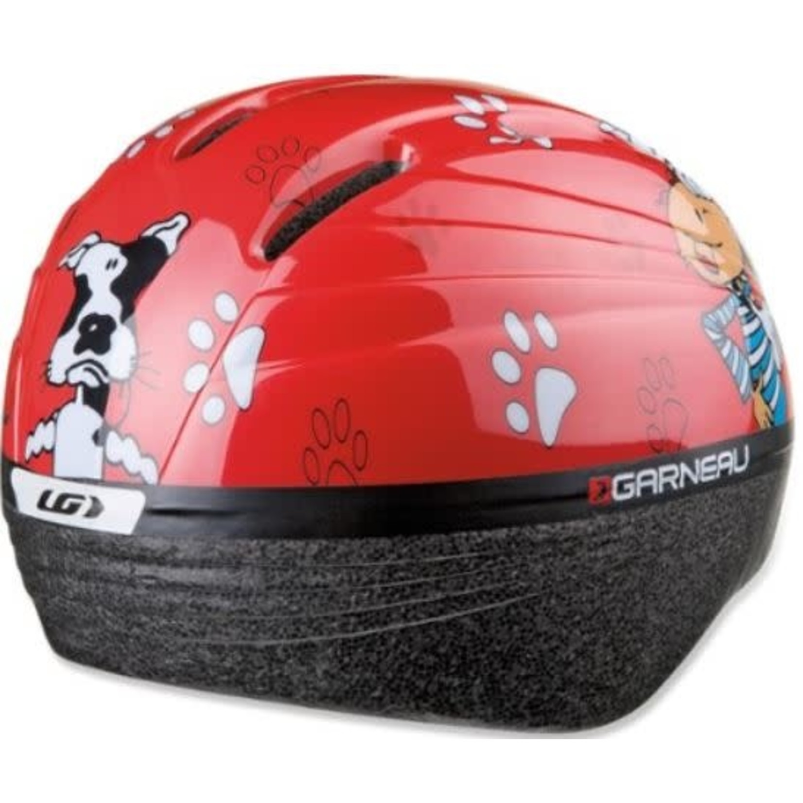 Louis Garneau BABY-BOOMER HELMET RED FELI SM