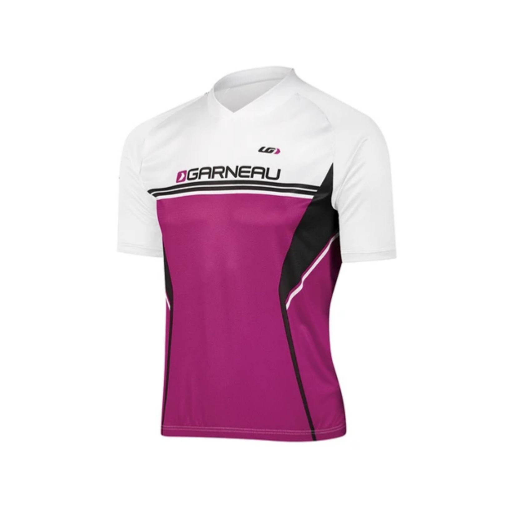 Louis Garneau JUNIOR JERSEY WHITE PURPLE 12