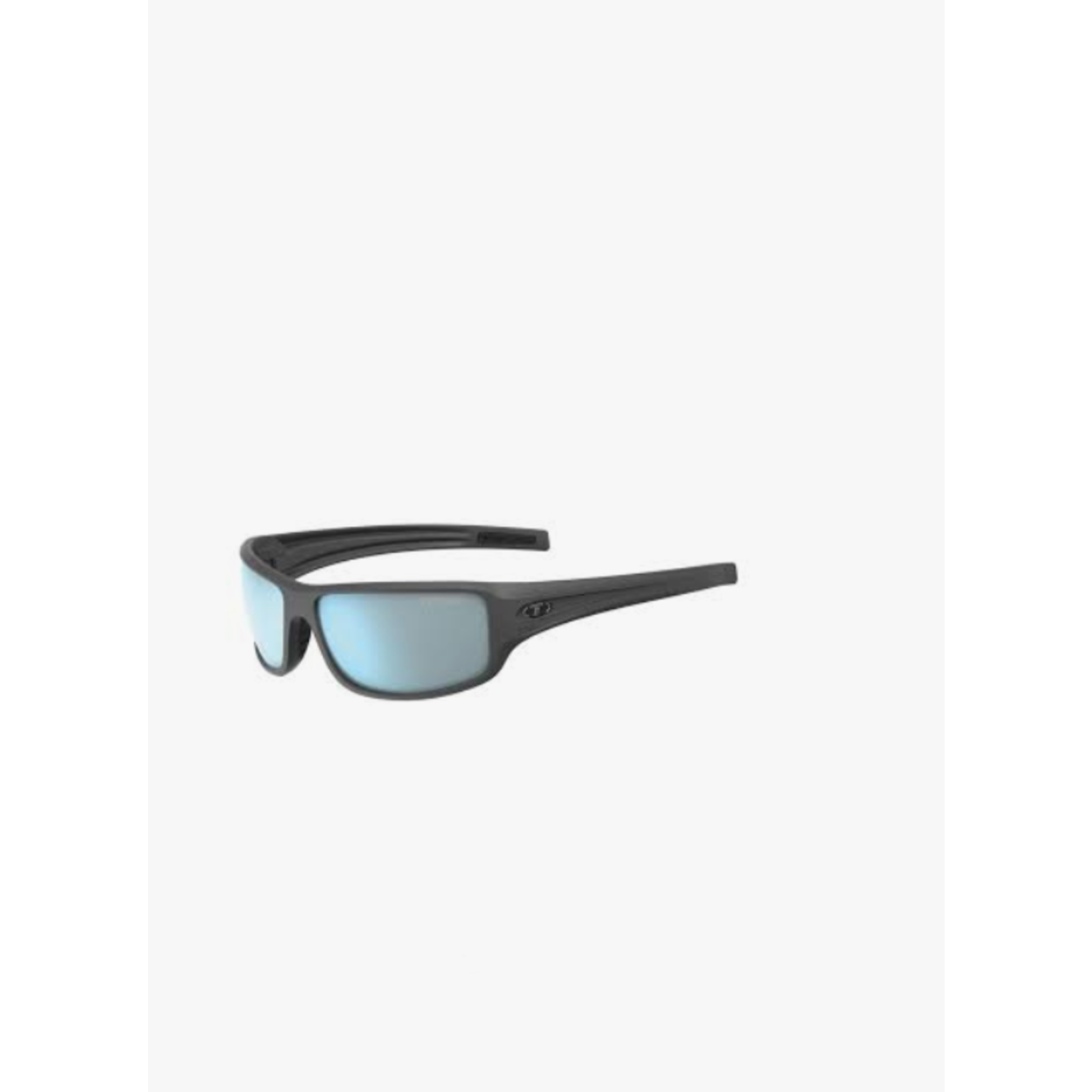 Bronx, Matte Gunmetal Single Lens Sunglasses Smoke Bright Blue Lenses