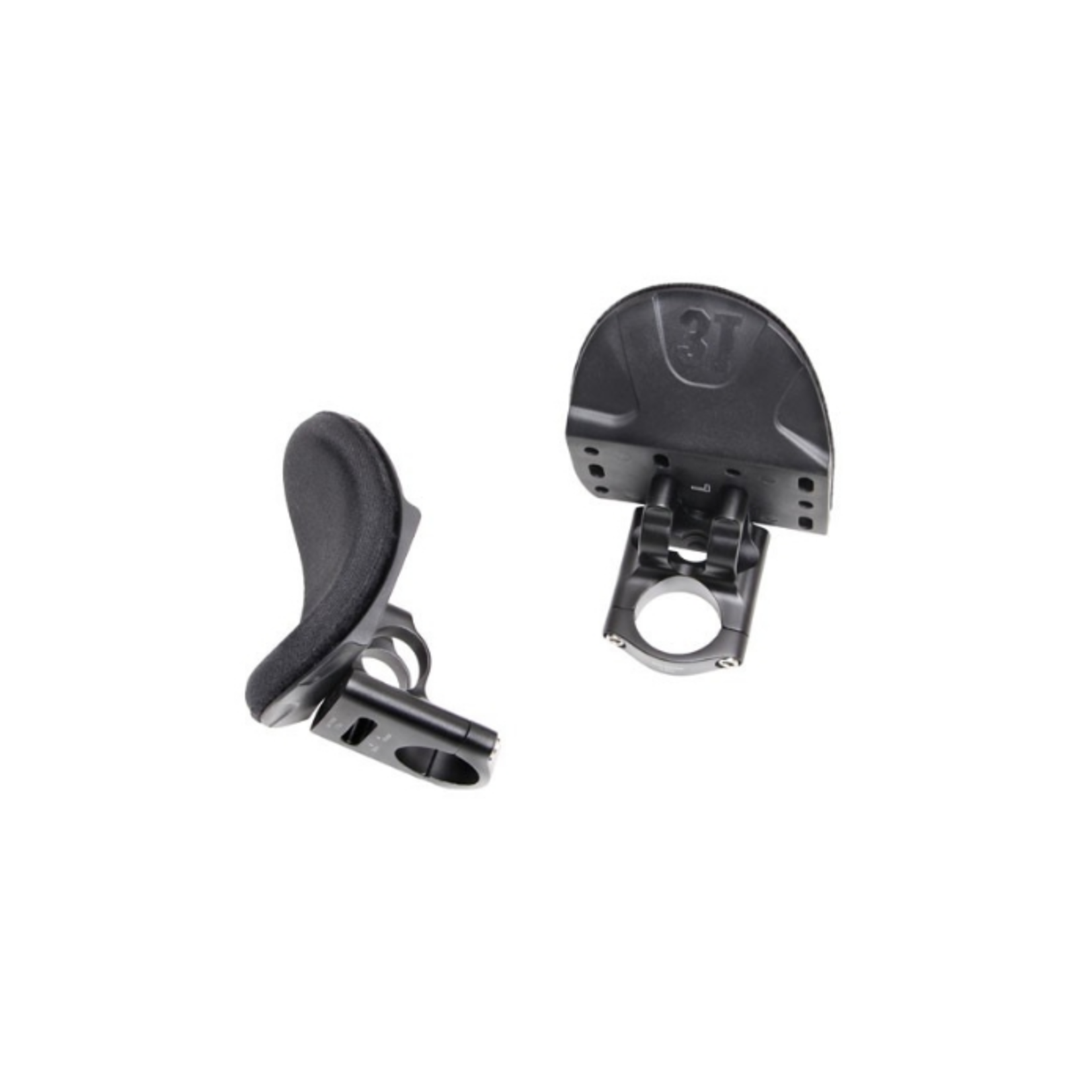 3T Cycling, Clip-on W Pads, No Extensions