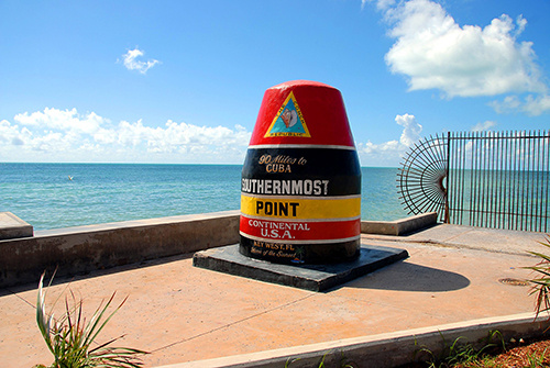 southernmost point