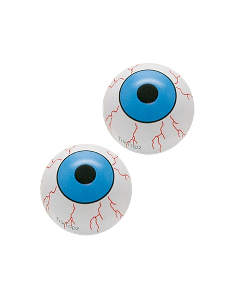 VALVE CAPS BLUE EYEBALLS