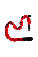 LOCK KEYED RED KRYPTONITE CHAIN 785 KEEPER 33.5inX7mm