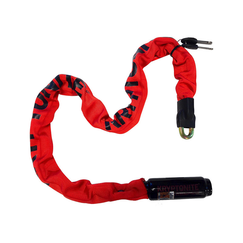KRYPTONITE Keeper 785 チェーンロック 33.5インチ Keeper 785 Integrated Chain Color Series