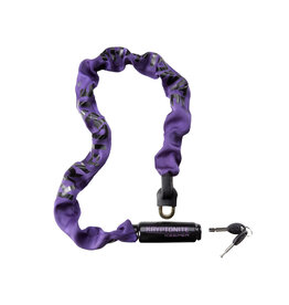 LOCK KEYED PURPLE KRYPTONITE CHAIN 785 KEEPER 33.5inX7mm