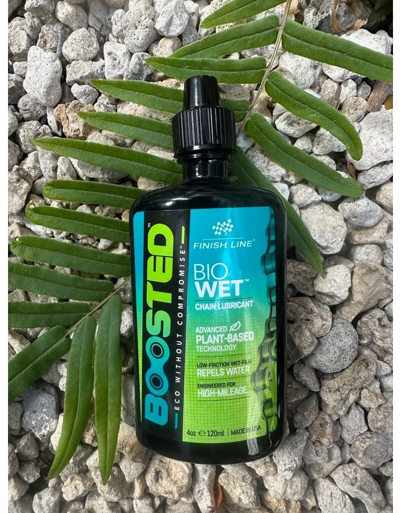 LUBE PLANT-BASED FINISH LINE BOOSTED Bio Wet - 4oz DRIP BOTTLE