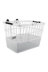 BASKET FRONT REMOVABLE WHITE SUNLITE