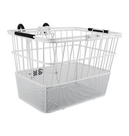 BASKET FRONT REMOVABLE WHITE SUNLITE