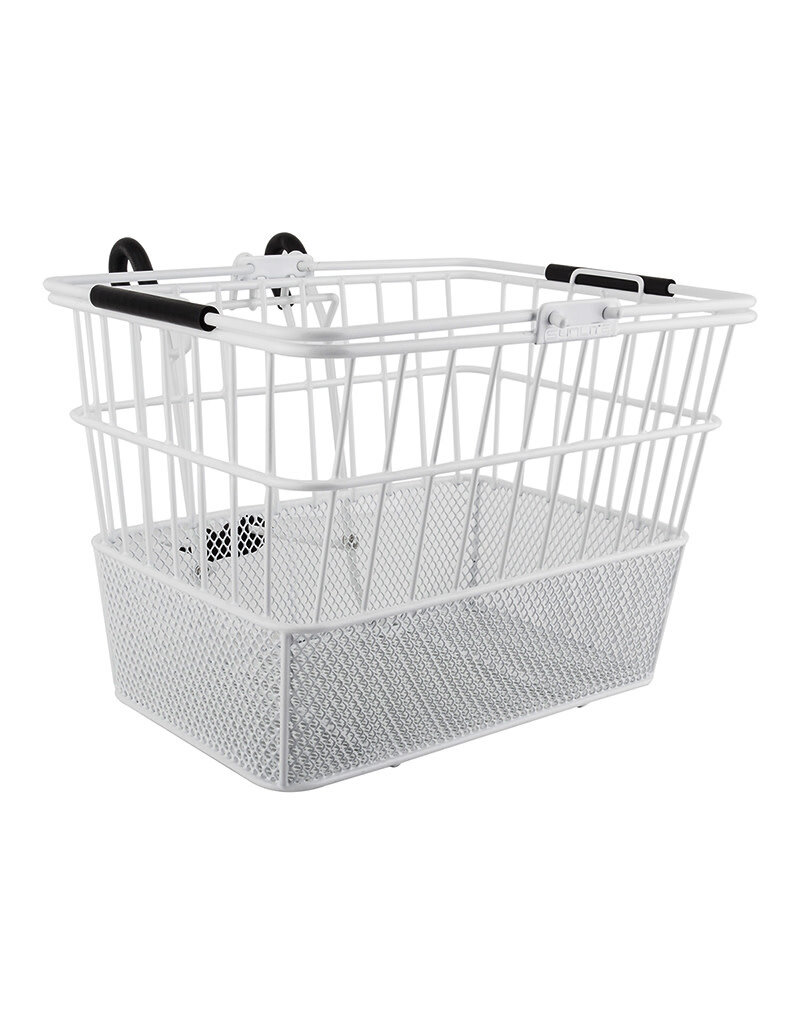BASKET FRONT REMOVABLE WHITE SUNLITE