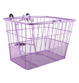BASKET FRONT REMOVABLE PURPLE SUNLITE