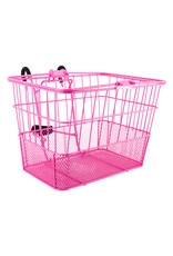 BASKET FRONT REMOVABLE PINK SUNLITE