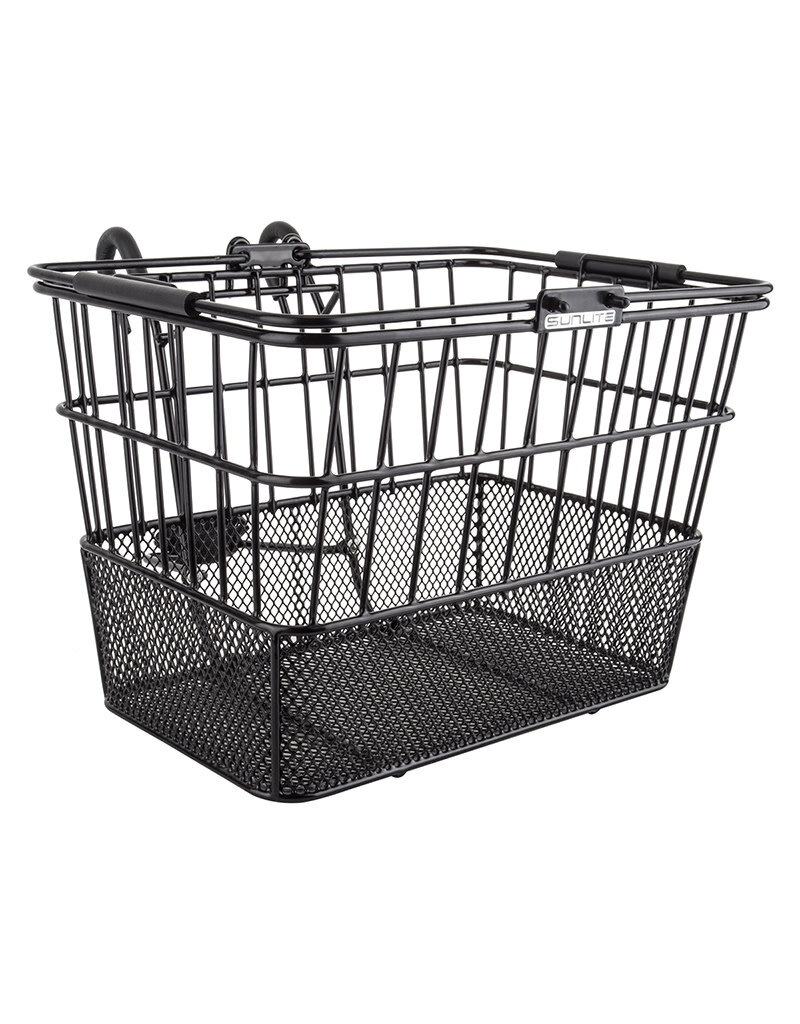 BASKET FRONT REMOVABLE BLACK SUNLITE