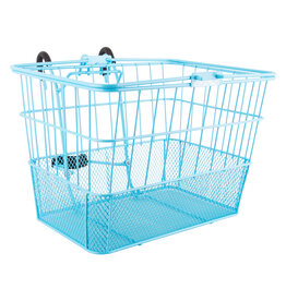 BASKET FRONT REMOVABLE BABY BLUE SUNLITE