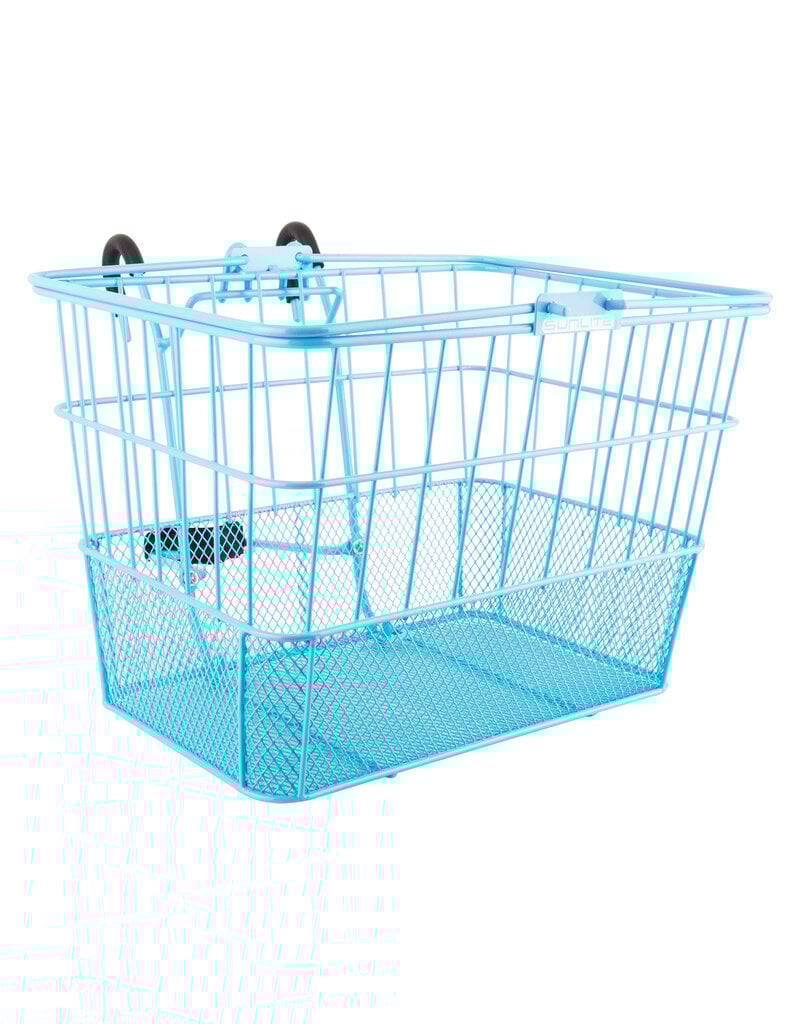 BASKET FRONT REMOVABLE BABY BLUE SUNLITE