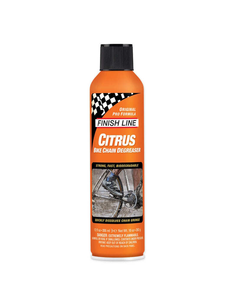 CLEANER FINISH LINE CITRUS CHAIN DEGREASER -12oz AEROSOL