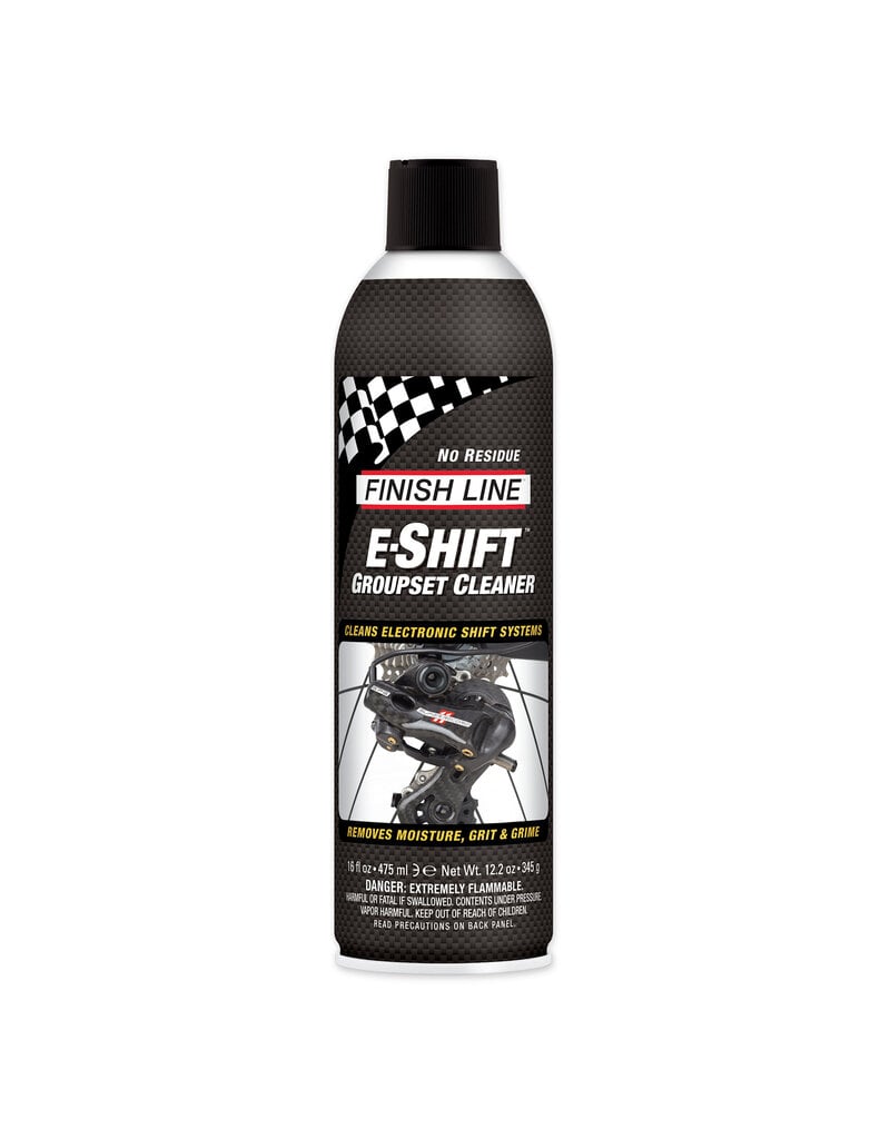 CLEANER FINISH LINE E-SHIFT NO RESIDUE GROUPSET CLEANER - 16oz AEROSOL