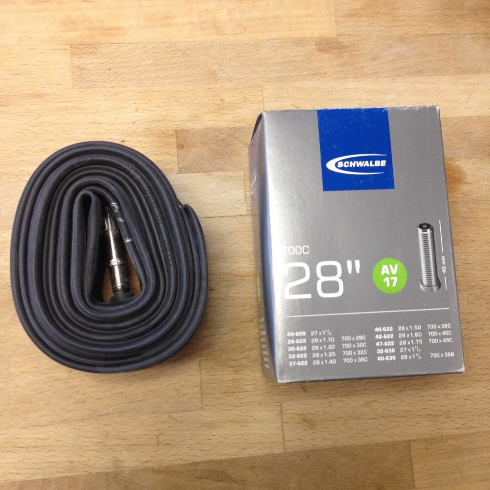 schwalbe tire tubes