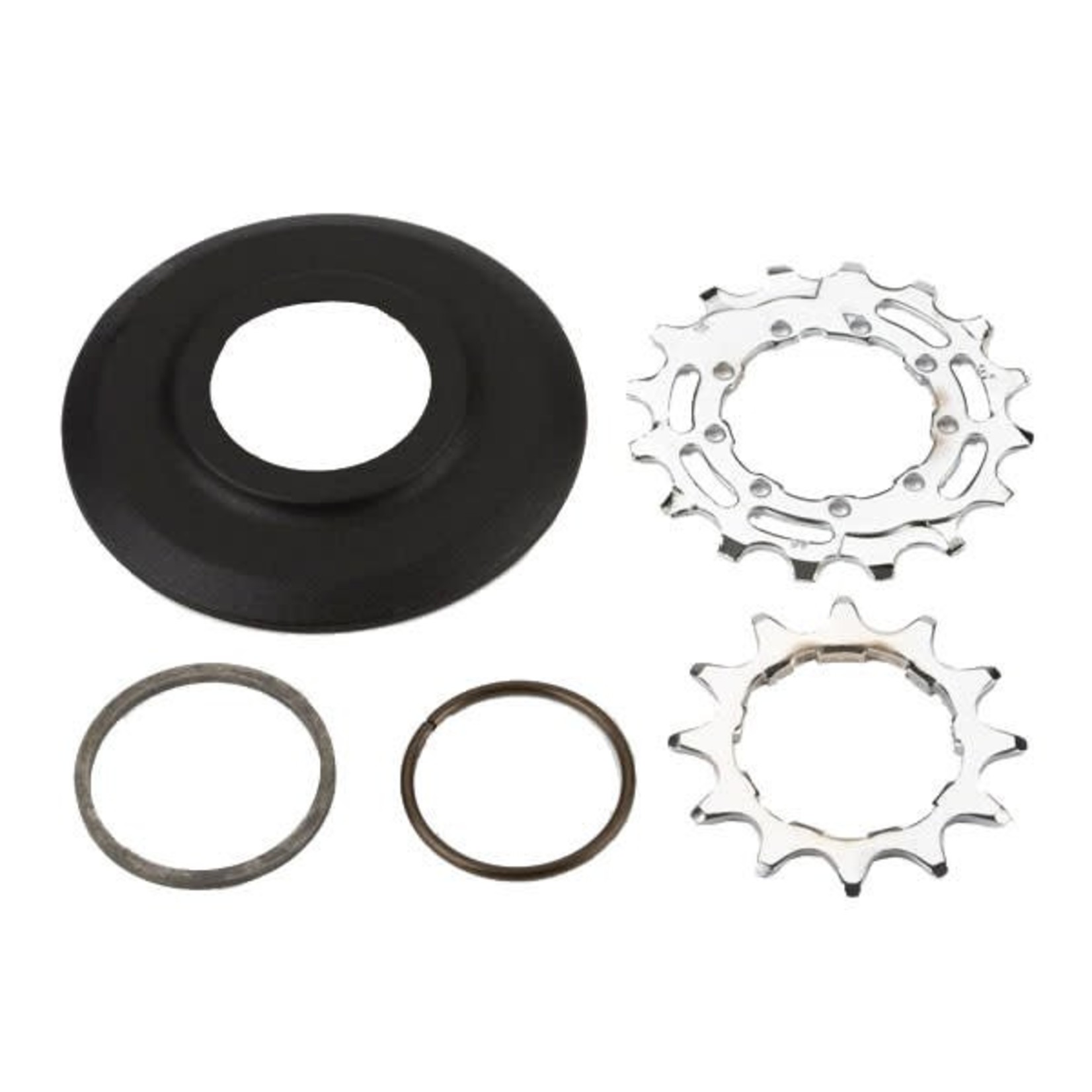 Brompton Brompton Sprocket set 12T 16T for 3 32nd inch 9 spline for 2 speed