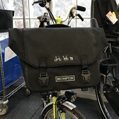 Brompton O Bag Black Reflective - J.C. Lind Bike Co.