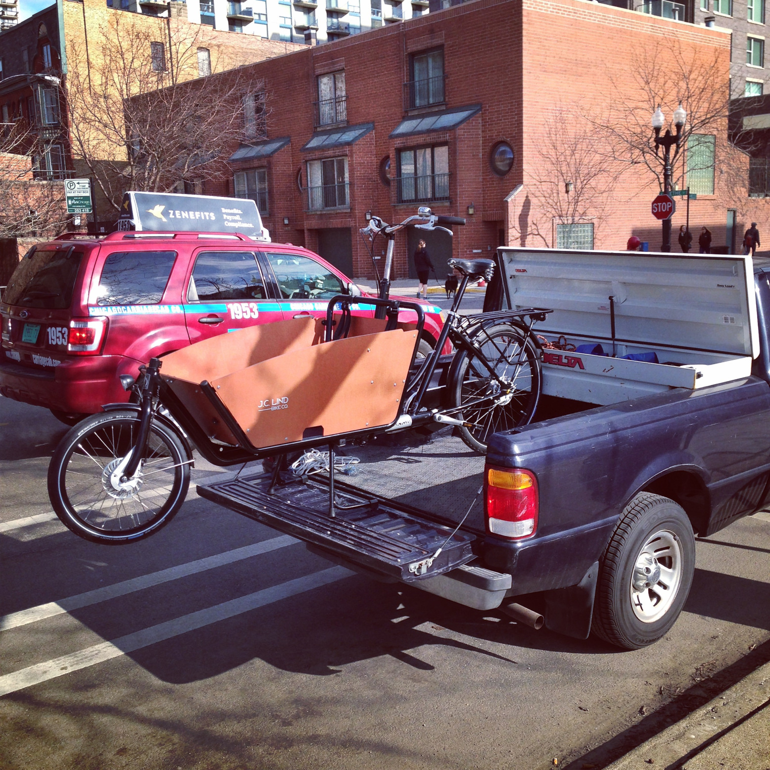 flatbed bike rack