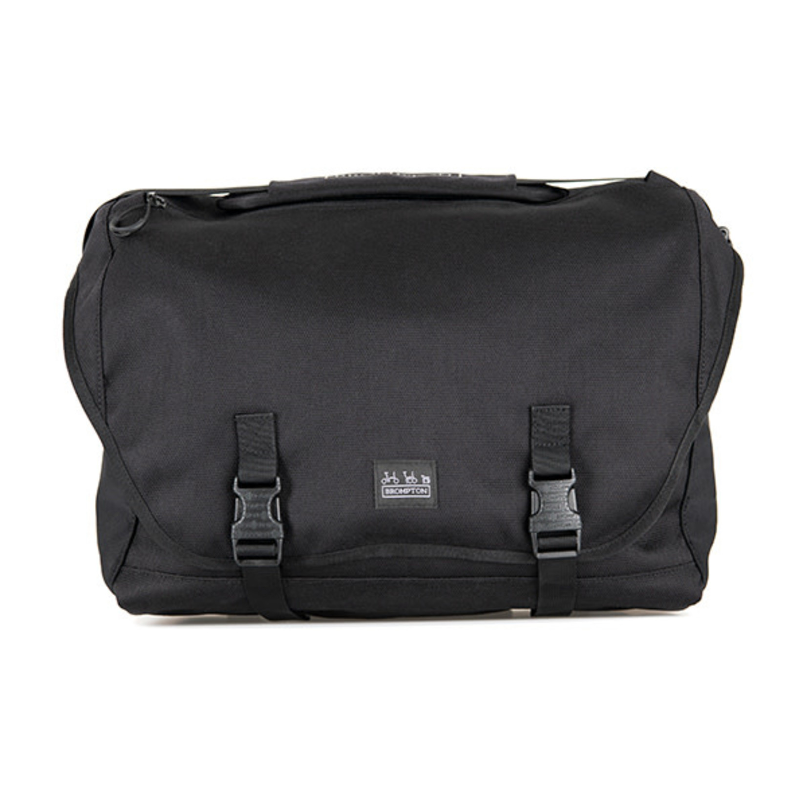 Brompton Metro Waterproof L Messenger Bag includes cover and frame Black -  J.C. Lind Bike Co.