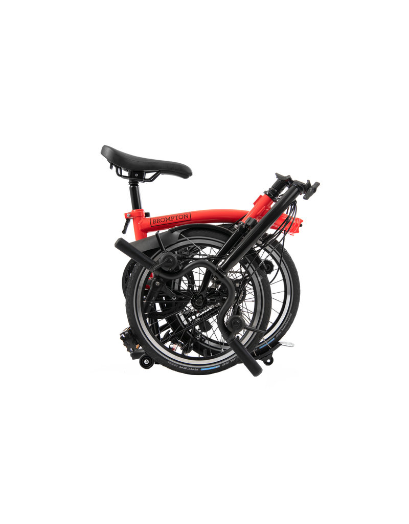 brompton red black