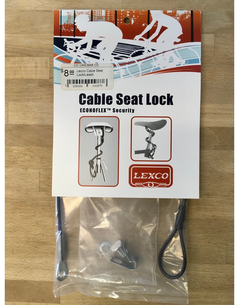 bike seat cable lock