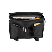 Brompton Metro M Messenger Bag with frame Black - J.C. Lind Bike Co.
