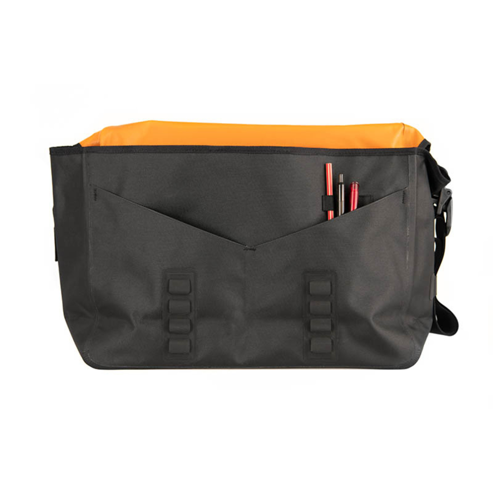 Brompton Metro Waterproof L Messenger Bag includes cover and frame Black -  J.C. Lind Bike Co.