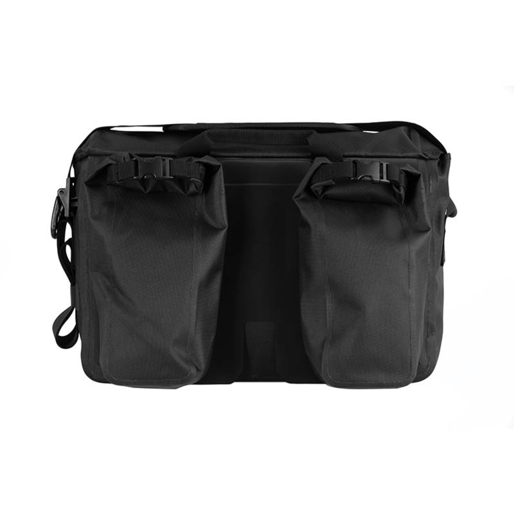 Brompton Metro Waterproof L Messenger Bag includes cover and frame Black -  J.C. Lind Bike Co.