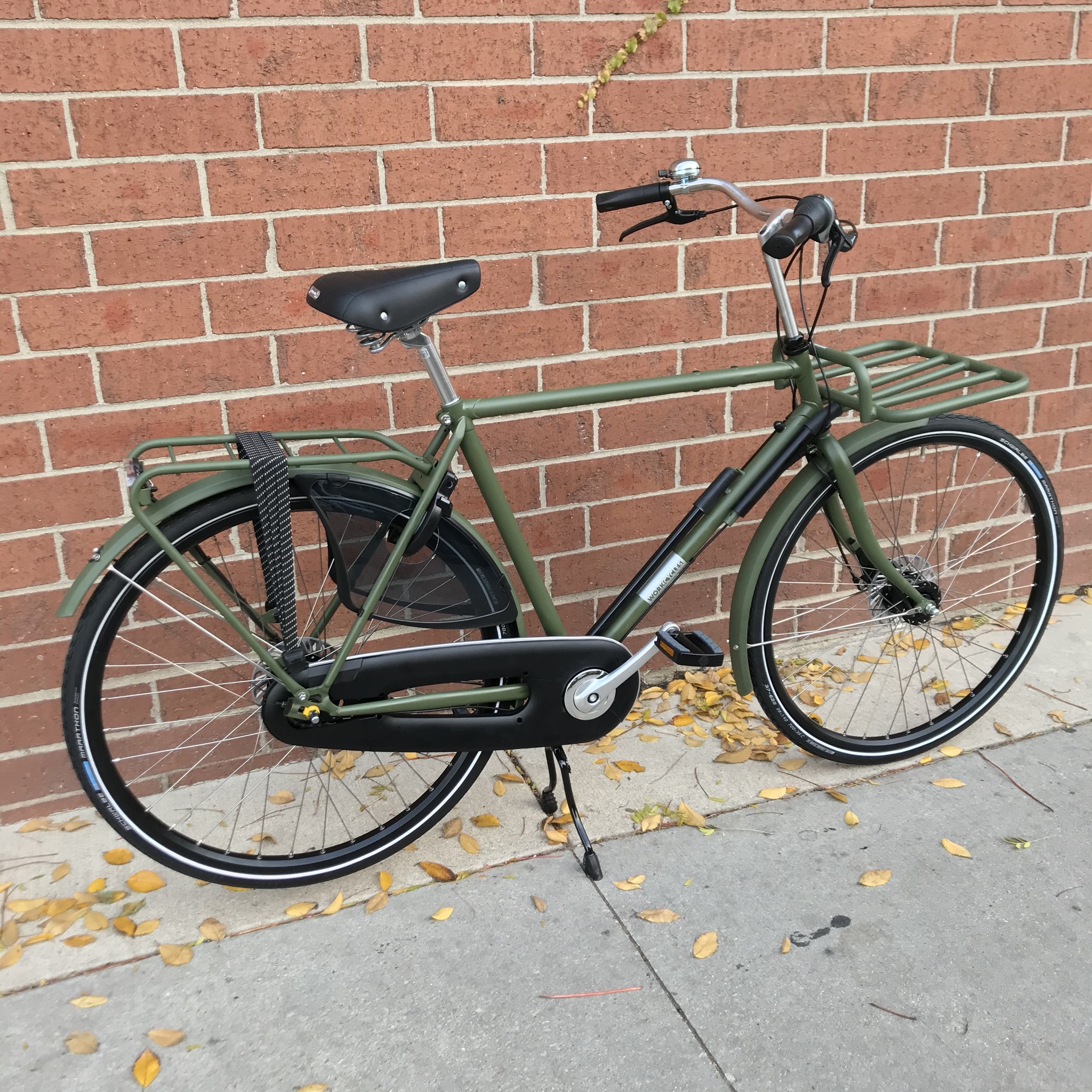 Workcycles Secret Service Step Over Matte Olive Green