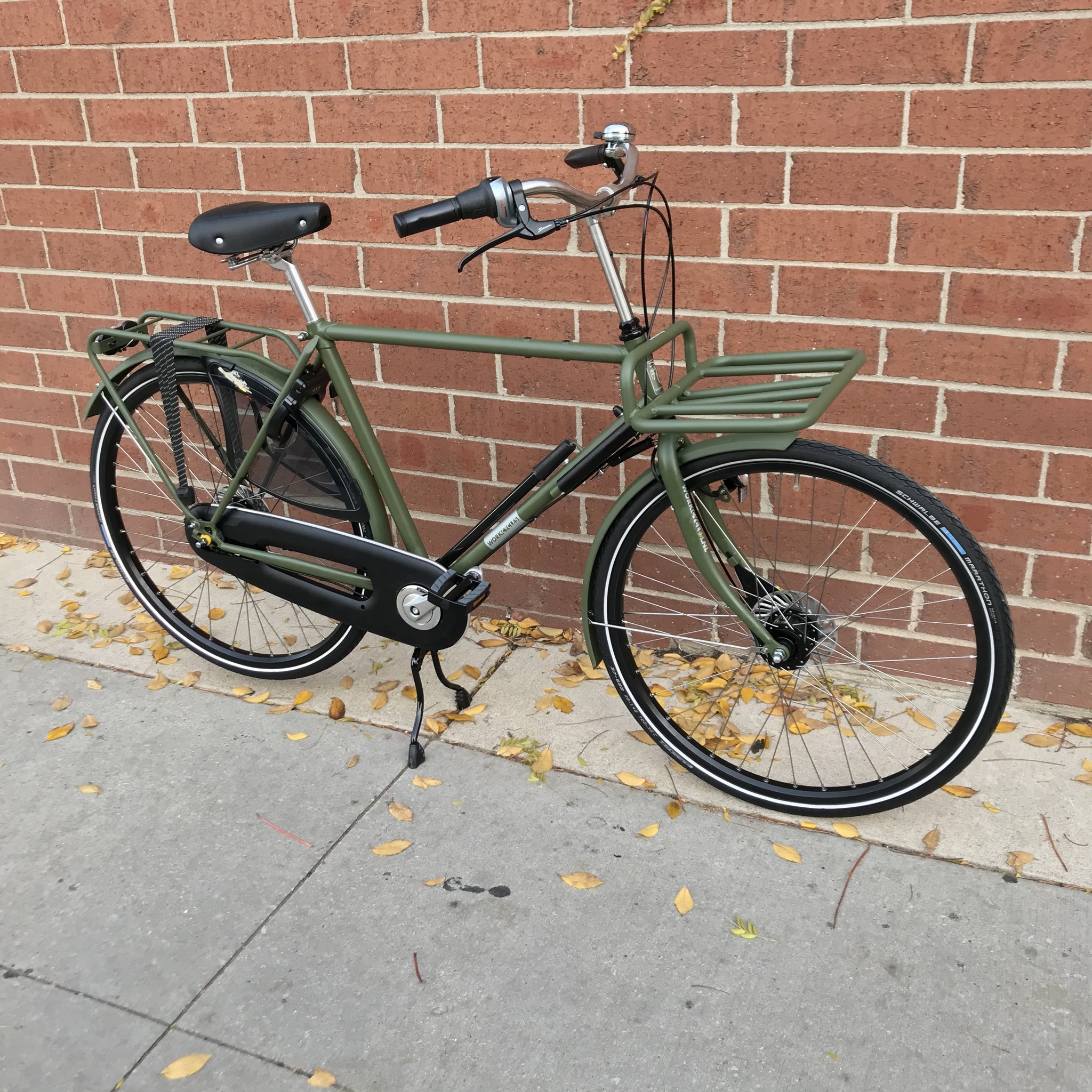 Workcycles Secret Service Step Over Matte Olive Green