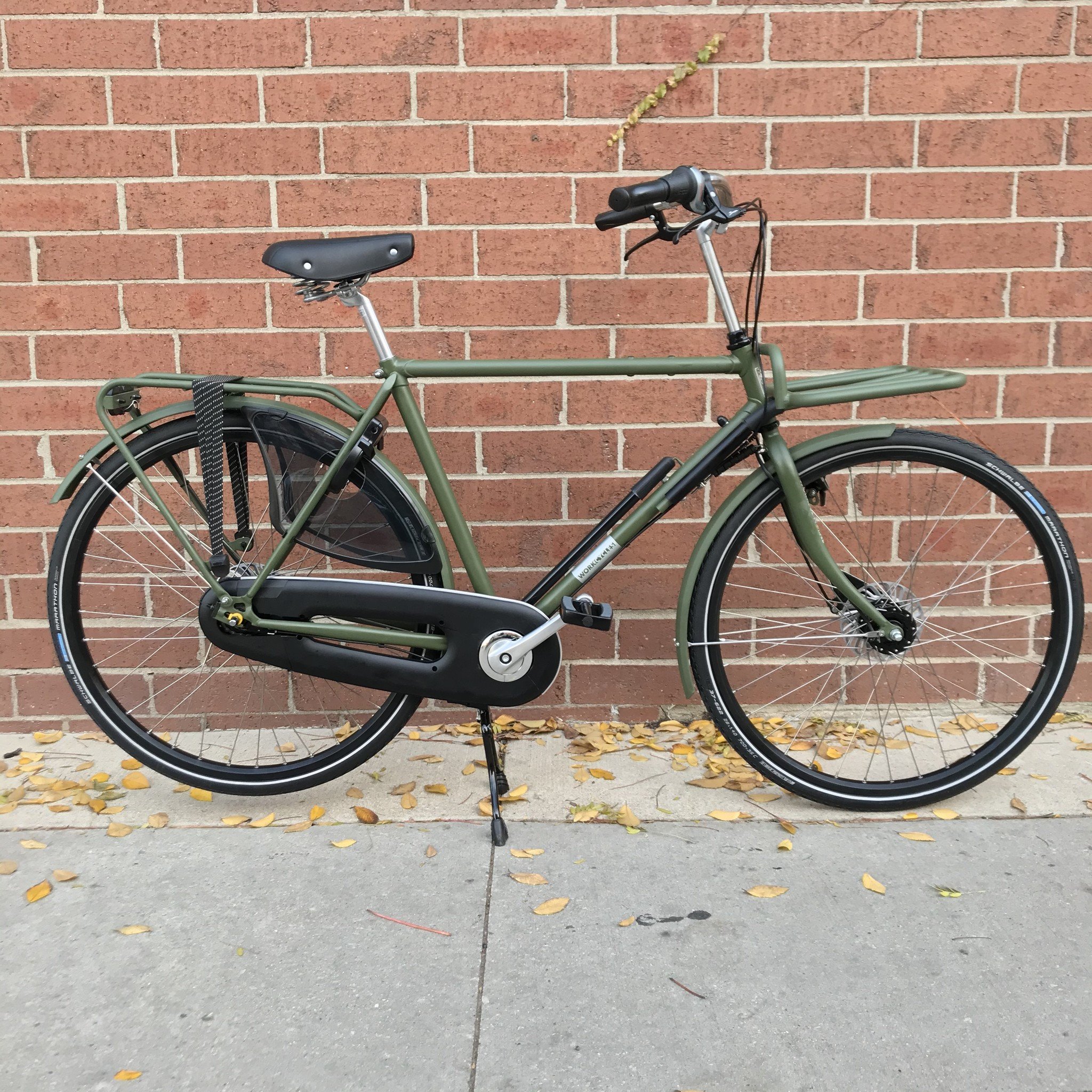 Workcycles Secret Service Step Over Matte Olive Green